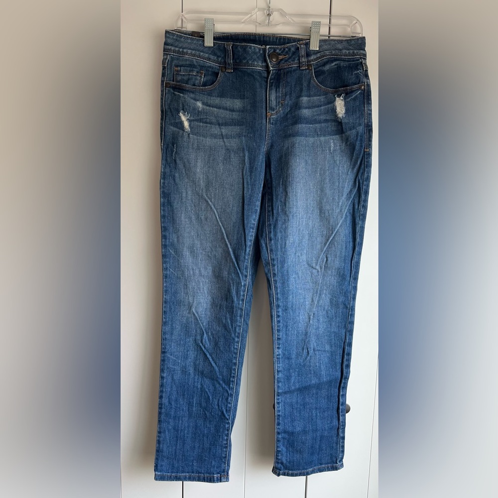 LC Lauren Conrad Blue Ankle Jeans